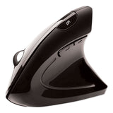 Adesso iMouse E10 Wireless Vertical Ergonomic USB Mouse, 2.4 GHz Frequency/33 ft Wireless Range, Right Hand Use, Black (ADEIMOUSEE10) Each
