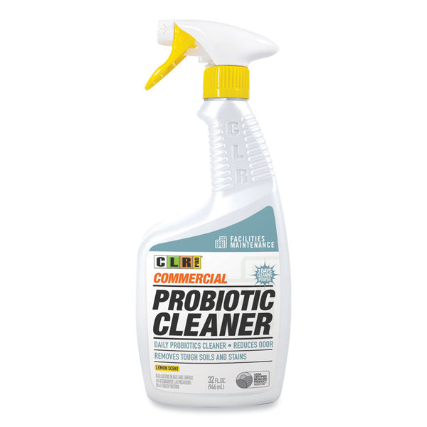 CLR PRO® Commercial Probiotic Cleaner, Lemon Scent, 32 oz Spray Bottle, 6/Carton (JELFMCPC326PRO) Case of 6