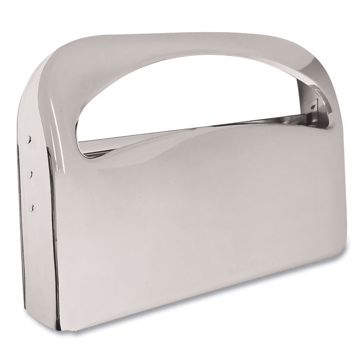 Boardwalk® Toilet Seat Cover Dispenser, 16 x 3 x 11.5, Chrome (BWKKD200)