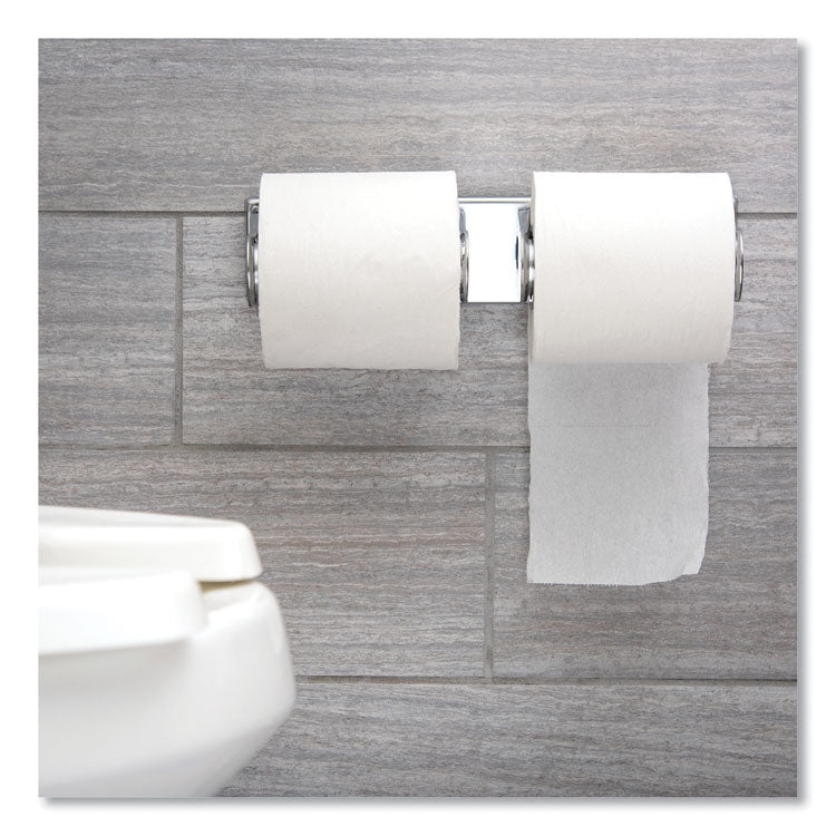 San Jamar® Locking Toilet Tissue Dispenser, 12.38 x 4.5 x 2.75, Chrome (SJMR260XC) Each