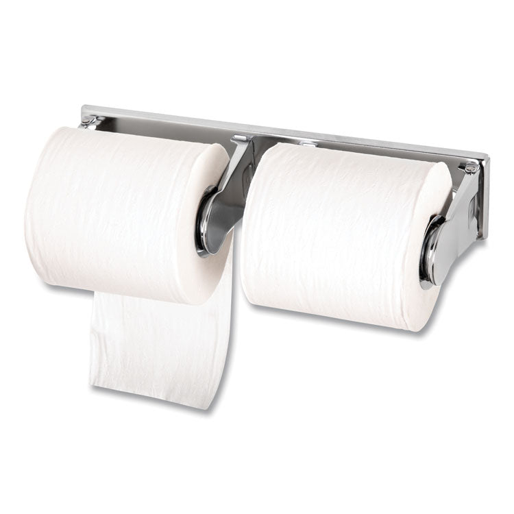 San Jamar® Locking Toilet Tissue Dispenser, 12.38 x 4.5 x 2.75, Chrome (SJMR260XC) Each