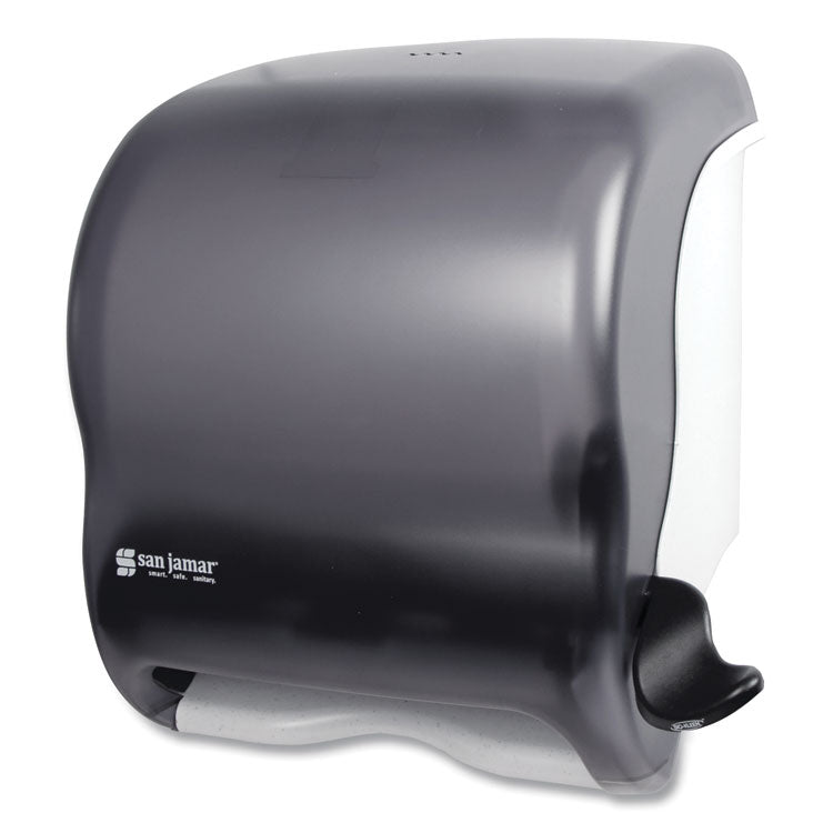 San Jamar® Element Lever Roll Towel Dispenser, Classic, 12.5 x 8.5 x 12.75, Black Pearl (SJMT950TBK) Each