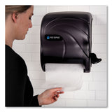 San Jamar® Element Lever Roll Towel Dispenser, Oceans, 12.5 x 8.5 x 12.75, Black Pearl (SJMT990TBK) Each