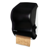 San Jamar® Lever Roll Towel Dispenser, Classic, 12.94 x 9.25 x 16.5, Transparent Black Pearl (SJMT1100TBK) Each