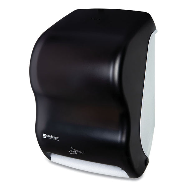 San Jamar® Smart System with iQ Sensor Towel Dispenser, 11.75 x 9 x 15.5, Black Pearl (SJMT1400TBK)
