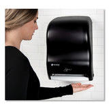 San Jamar® Smart System with iQ Sensor Towel Dispenser, 11.75 x 9 x 15.5, Black Pearl (SJMT1400TBK) Each