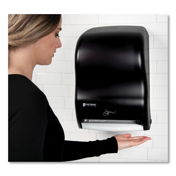 San Jamar® Smart System with iQ Sensor Towel Dispenser, 11.75 x 9 x 15.5, Black Pearl (SJMT1400TBK) Each