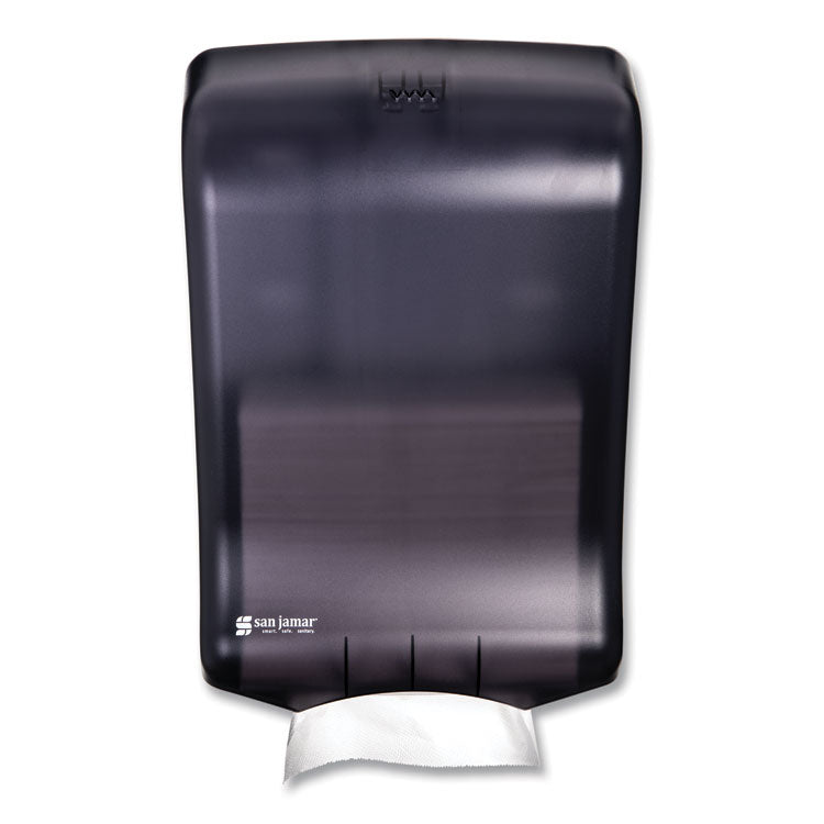 San Jamar® Ultrafold Multifold/C-Fold Towel Dispenser, Classic, 11.75 x 6.25 x 18, Black Pearl (SJMT1700TBK)