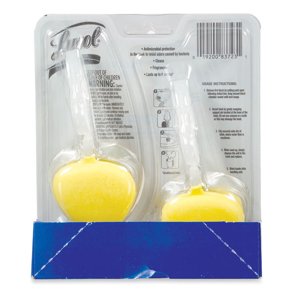 LYSOL® Brand Hygienic Automatic Toilet Bowl Cleaner, Lemon Breeze, 2/Pack (RAC83723) Each