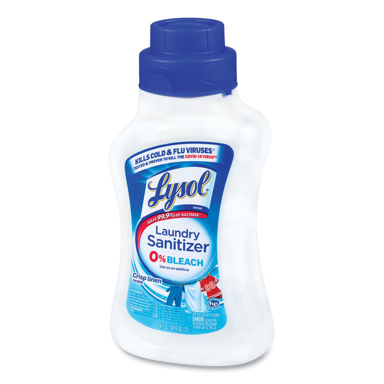 LYSOL® Brand Laundry Sanitizer, Liquid, Crisp Linen, 41 oz (RAC95871EA) Each