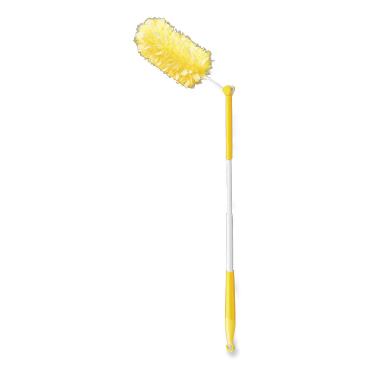 Swiffer® Heavy Duty Dusters with Extendable Handle, Plastic Handle Extends to 3 ft, 1 Handle and 3 Dusters/Kit, 6 Kits/Carton (PGC82074CT)