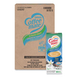 Coffee mate® Liquid Coffee Creamer, Sugar Free French Vanilla, 0.38 oz Mini Cups, 50/Box, 4 Boxes/Carton, 200 Total/Carton (NES91757CT) Case of 200