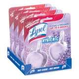 LYSOL® Brand Hygienic Automatic Toilet Bowl Cleaner, Cotton Lilac, 2/Pack (RAC83722) Each