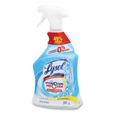 LYSOL® Brand Multi-Purpose Hydrogen Peroxide Cleaner, Citrus Sparkle Zest, 32 oz Trigger Spray Bottle, 9/Carton (RAC89289CT)