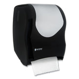 San Jamar® Tear-N-Dry Touchless Roll Towel Dispenser, 16.75 x 10 x 12.5, Black/Silver (SJMT1370BKSS) Each