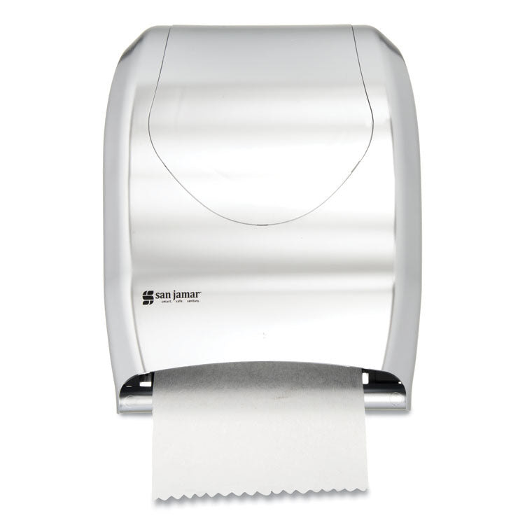 San Jamar® Tear-N-Dry Touchless Roll Towel Dispenser, 16.75 x 10 x 12.5, Silver (SJMT1370SS) Each