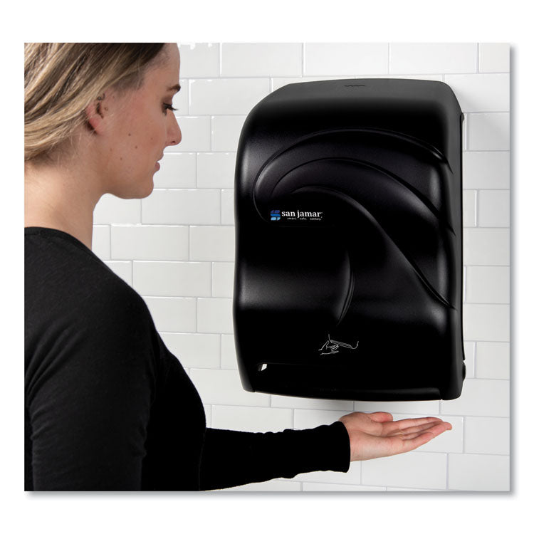 San Jamar® Smart System with iQ Sensor Towel Dispenser, 11.75 x 9.25 x 16.5, Black Pearl (SJMT1490TBK) Each