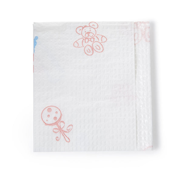 Tidi® Scale Liner Paper 13 Inch Width 22 Inch Length Print (Pins, Bottles and Carriages) Smooth (662705_CS) 250/CS