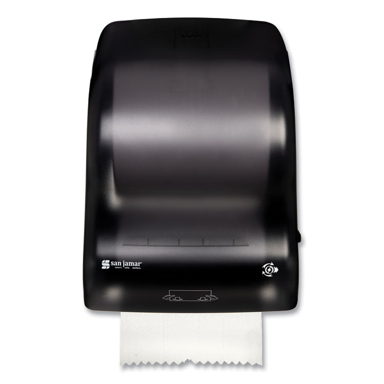 San Jamar® Simplicity Mechanical Roll Towel Dispenser, 15.25 x 13 x 10.25, Black (SJMT7400TBK) Each