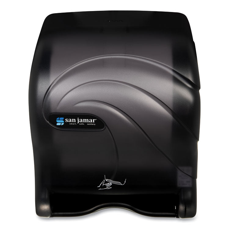 San Jamar® Oceans Smart Essence Electronic Towel Dispenser, 11.88 x 9.1 x 14.4, Black (SJMT8490TBK) Each