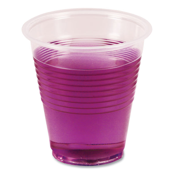 Boardwalk® Translucent Plastic Cold Cups, 3 oz, Polypropylene, 125 Cups/Sleeve, 20 Sleeves/Carton (BWKTRANSCUP3CT)