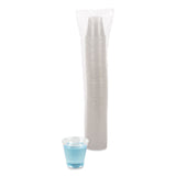 Boardwalk® Translucent Plastic Cold Cups, 5 oz, Polypropylene, 100 Cups/Sleeve, 25 Sleeves/Carton (BWKTRANSCUP5CT)