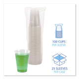 Boardwalk® Translucent Plastic Cold Cups, 14 oz, Polypropylene, 20 Cups/Sleeve, 50 Sleeves/Carton (BWKTRANSCUP14CT)