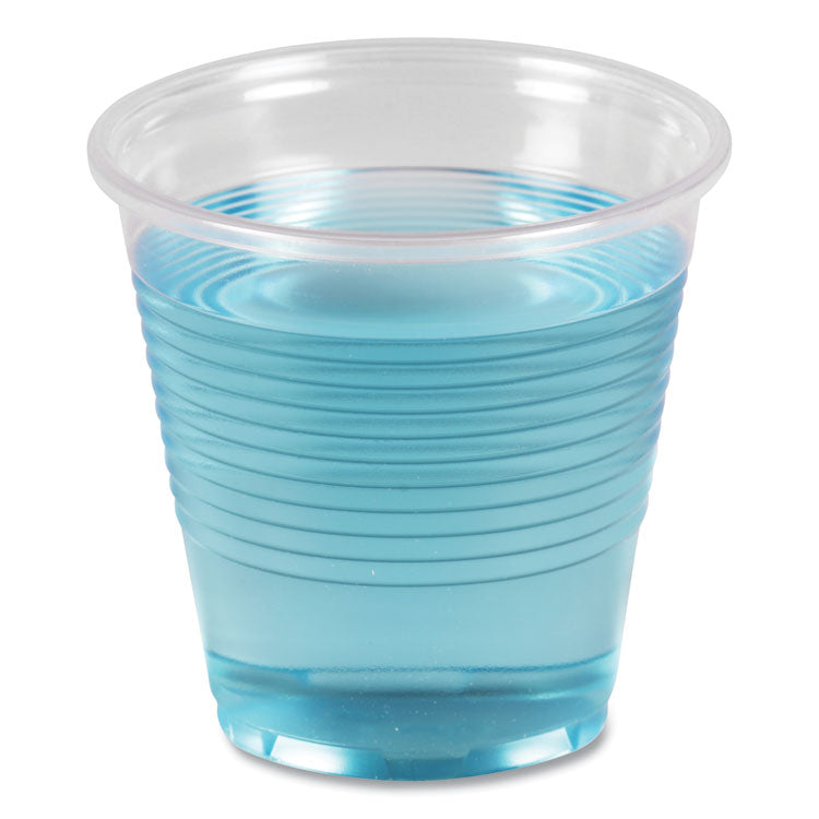 Boardwalk® Translucent Plastic Cold Cups, 5 oz, Polypropylene, 100/Pack (BWKTRANSCUP5PK)