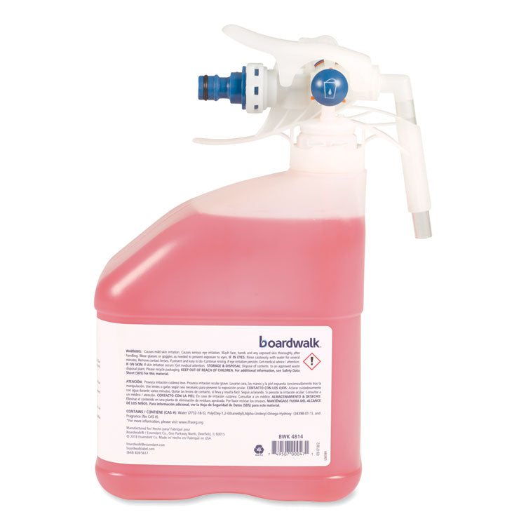 Boardwalk® PDC Neutral Floor Cleaner, Tangy Fruit Scent, 3 Liter Bottle, 2/Carton (BWK4814)