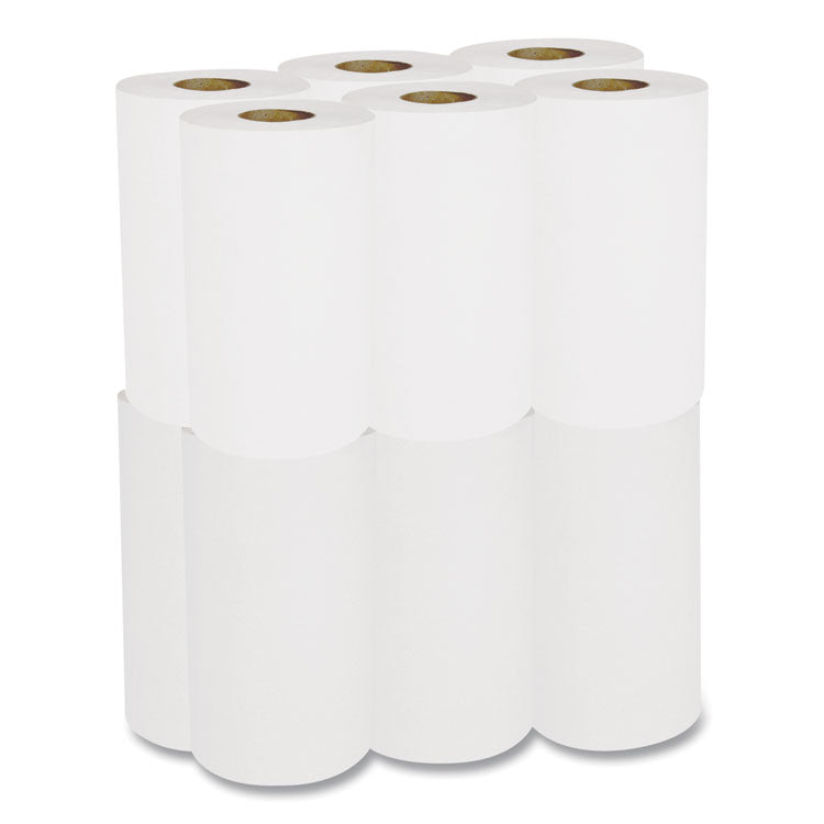Boardwalk® Hardwound Paper Towels, Nonperforated, 1-Ply, 8" x 350 ft, White, 12 Rolls/Carton (BWK6250)