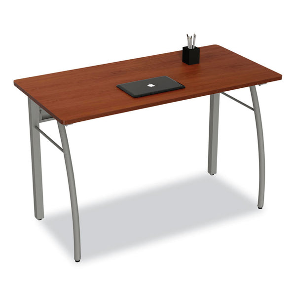 Linea Italia® Trento Line Rectangular Desk, 47.25" x 23.63" x 29.5", Cherry (LITTR733CH)