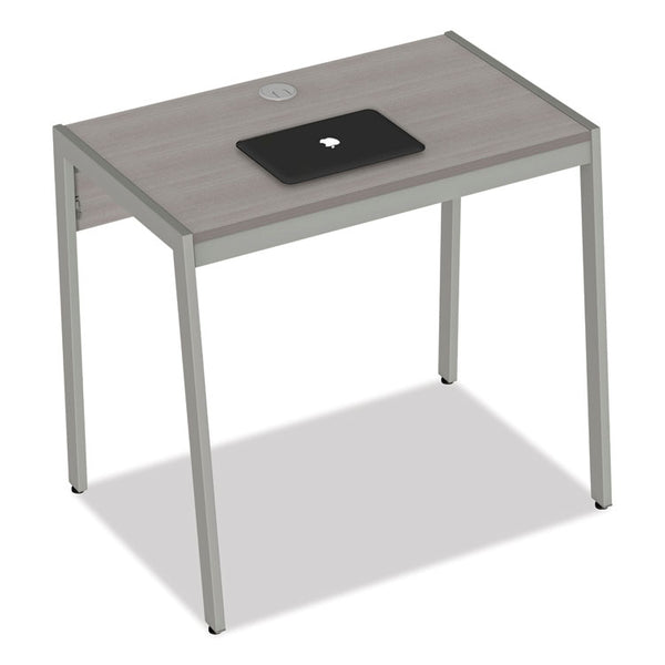 Linea Italia® Klin Desk, 33" x 19" x 29.5", Ash (LITKLIN740ASH)