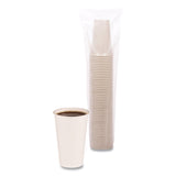 Boardwalk® Paper Hot Cups, 16 oz, White, 20 Cups/Sleeve, 50 Sleeves/Carton (BWKWHT16HCUP) Case of 1000