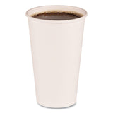 Boardwalk® Paper Hot Cups, 16 oz, White, 20 Cups/Sleeve, 50 Sleeves/Carton (BWKWHT16HCUP) Case of 1000