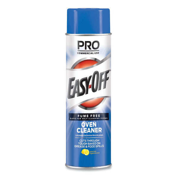 Professional EASY-OFF® Fume Free Max Oven Cleaner, Foam, Lemon, 24 oz Aerosol Spray, 6/Carton (RAC85260) Case of 6