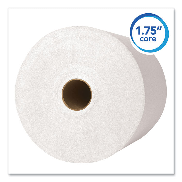 Scott® Essential High Capacity Hard Roll Towels for Business, Absorbency Pockets, 1-Ply, 8" x 950 ft, 1.75" Core, White, 6 Rolls/CT (KCC02000)