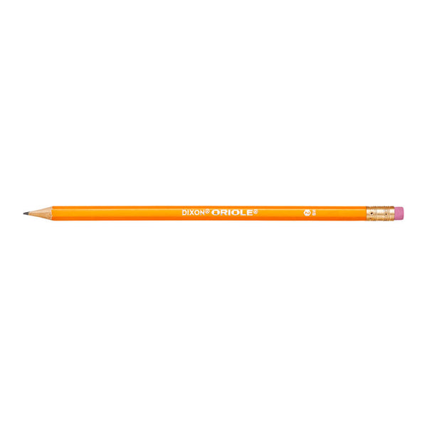 Dixon® Oriole Presharpened Pencils, HB (#2), Black Lead, Yellow Barrel, 144/Pack (DIXX12866X)