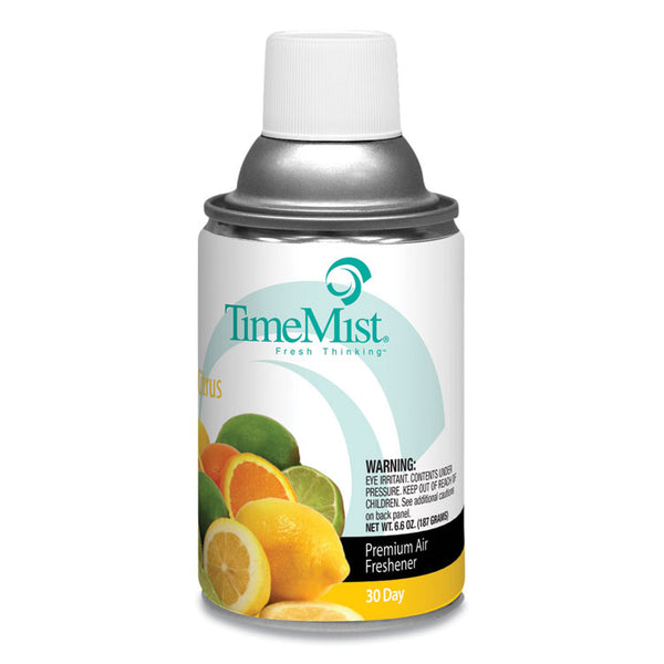 TimeMist® Premium Metered Air Freshener Refill, Citrus, 6.6 oz Aerosol Spray, 12/Carton (TMS1042781) Case of 12