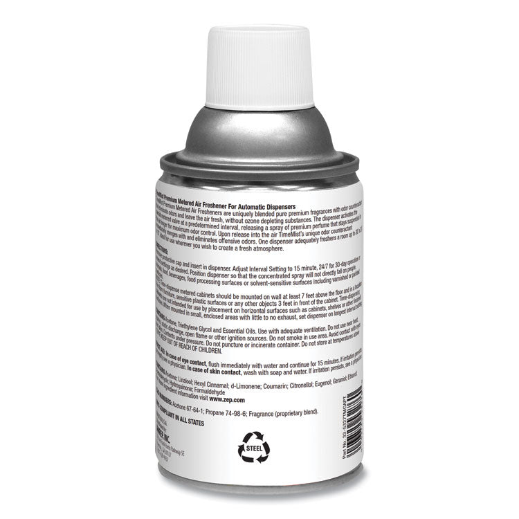 TimeMist® Premium Metered Air Freshener Refill, Lavender Lemonade, 5.3 oz Aerosol Spray, 12/Carton (TMS1042757) Case of 12