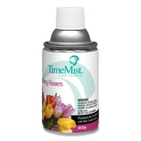 TimeMist® Premium Metered Air Freshener Refill, Spring Flowers, 5.3 oz Aerosol Spray, 12/Carton (TMS1042712) Case of 12