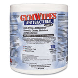 2XL Antibacterial Gym Wipes Refill, 1-Ply, 6 x 8, Unscented, White, 700 Wipes/Pack, 4 Packs/Carton (TXLL101) 4 buckets per case