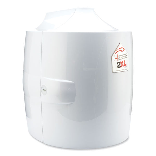 2XL Contemporary Wall Mount Wipe Dispenser, 11 x 11 x 13, White (TXLL82)