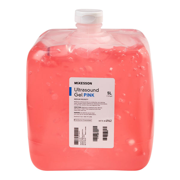 McKesson Ultrasound Gel Medium Viscosity 5 Liter Jug NonSterile (875464_EA) 1/EA
