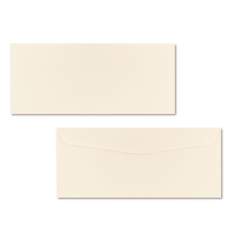 Neenah Paper CLASSIC CREST #10 Envelope, Commercial Flap, Gummed Closure, 4.13 x 9.5, Baronial Ivory, 500/Box (NEE6557100) Box of 500