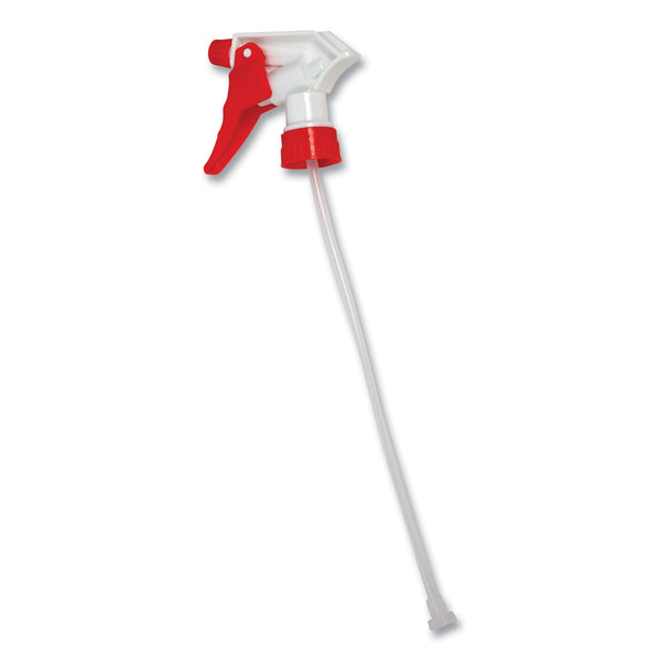 Impact® Spray Trigger, 9.5" Tube, Fits 32 oz Bottles, Red/White (IMP490624) Each