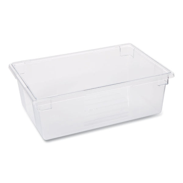 Rubbermaid® Commercial Food/Tote Boxes, 12.5 gal, 26 x 18 x 9, Clear, Plastic (RCP3300CLE) Each