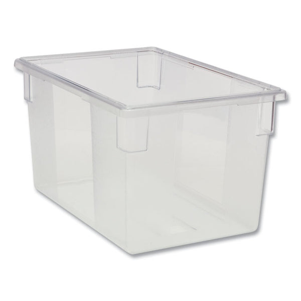 Rubbermaid® Commercial Food/Tote Boxes, 21.5 gal, 26 x 18 x 15, Clear, Plastic (RCP3301CLE)