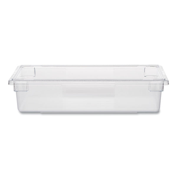 Rubbermaid® Commercial Food/Tote Boxes, 8.5 gal, 26 x 18 x 6, Clear, Plastic (RCP3308CLE) Each