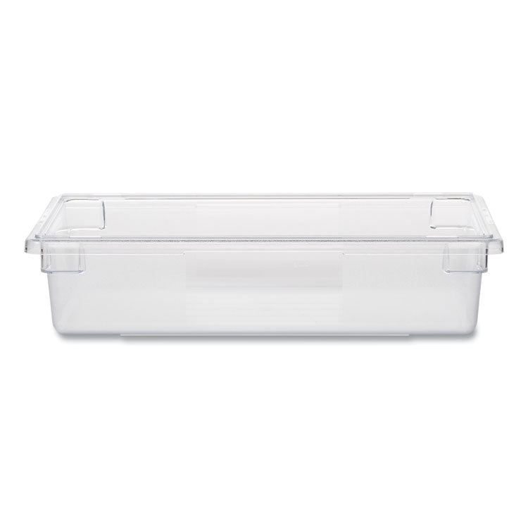 Rubbermaid® Commercial Food/Tote Boxes, 8.5 gal, 26 x 18 x 6, Clear, Plastic (RCP3308CLE) Each