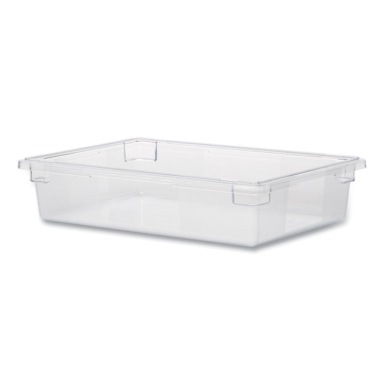 Rubbermaid® Commercial Food/Tote Boxes, 8.5 gal, 26 x 18 x 6, Clear, Plastic (RCP3308CLE) Each